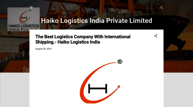 haikologisticsindia.blogspot.com