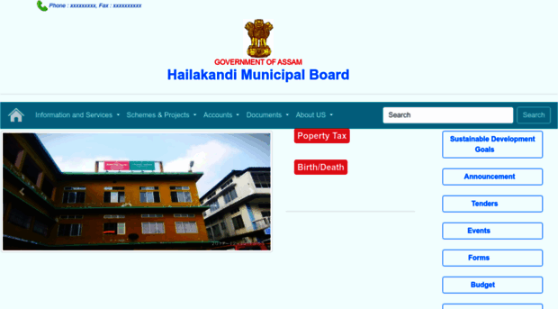 hailakandimunicipality.in