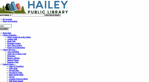 haileypubliclibrary.org