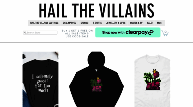 hailthevillains.com