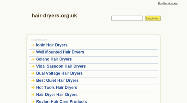 hair-dryers.org.uk