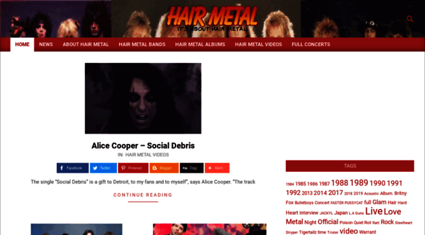 hair-metal.com