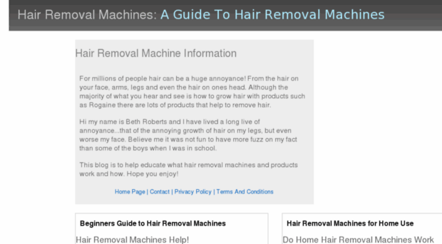 hair-removal-machines.com