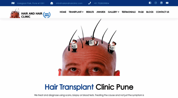 hairandhairclinic.com