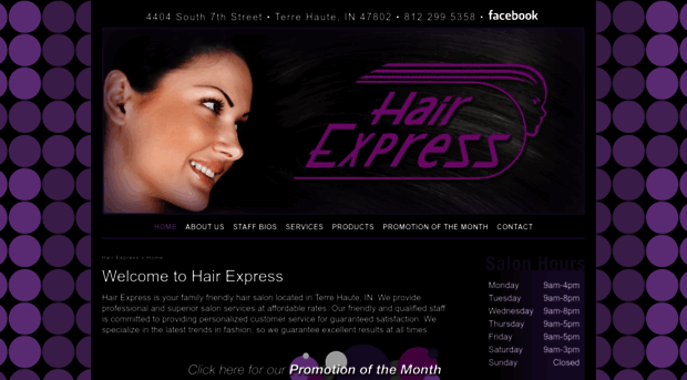 hairexpressterrehaute.net