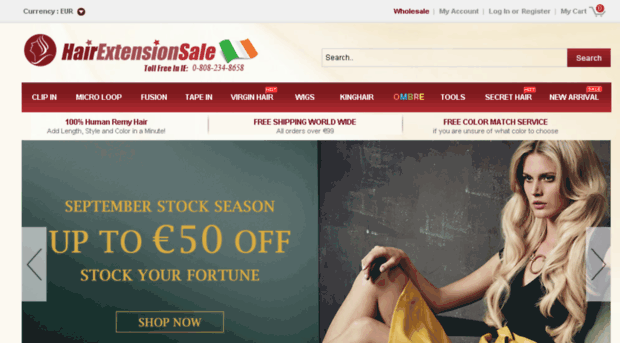 hairextensionsale.ie