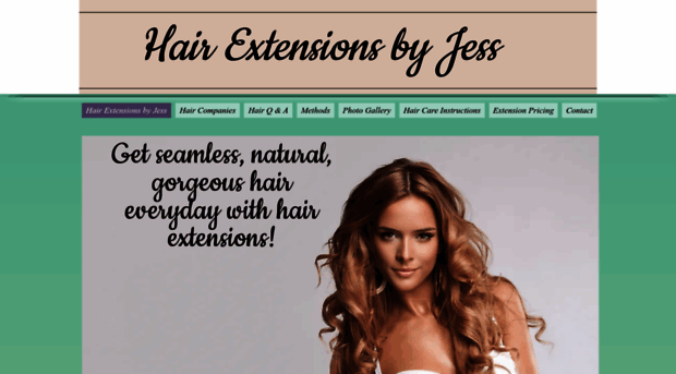 hairextensionsbyjess.com