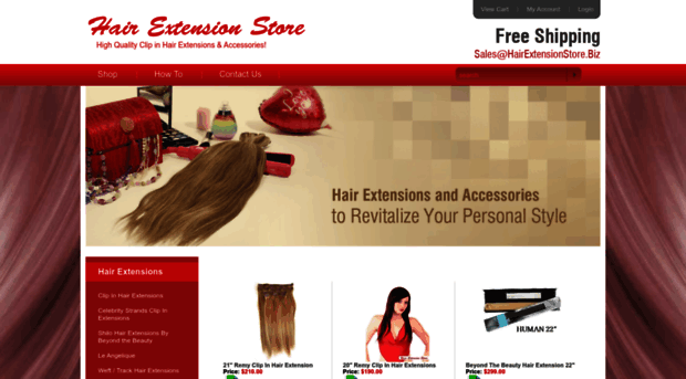 hairextensionstore.biz