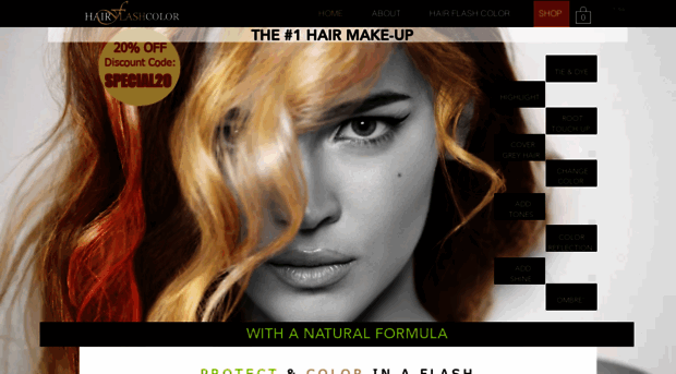 hairflashcolor.com