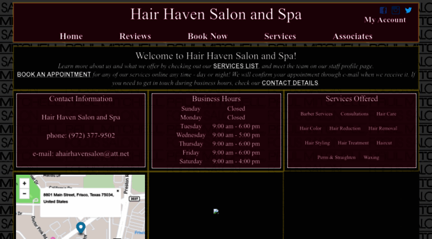 hairhavensalon.com