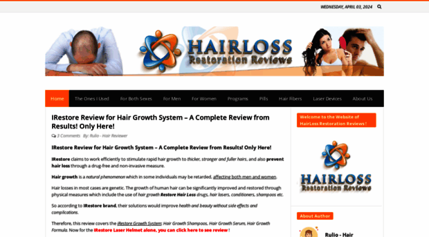 hairlossrestorationreviews.com