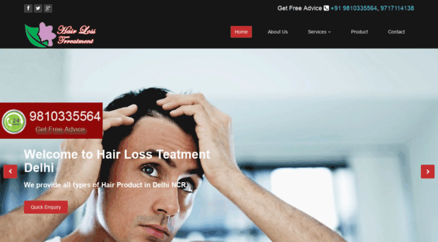 hairlosstreatmentdelhi.com