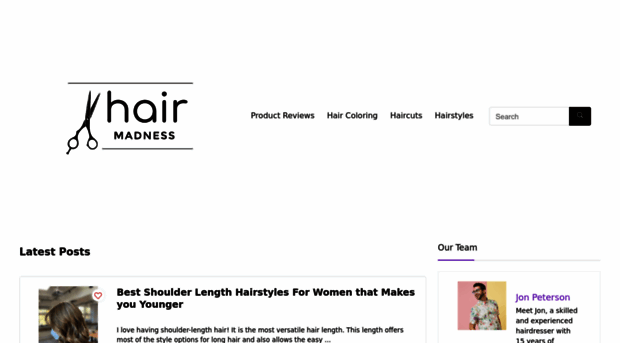 hairmadnesssalon.com