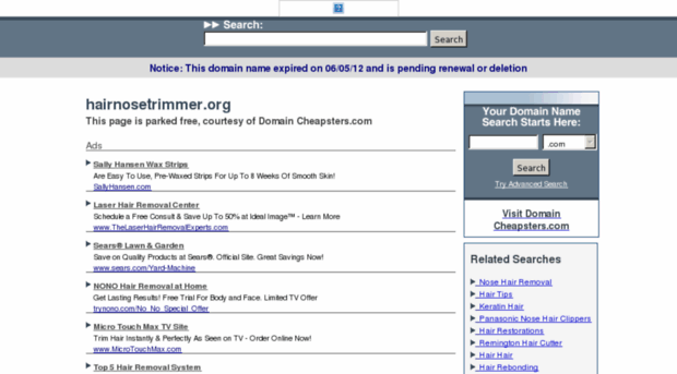 hairnosetrimmer.org