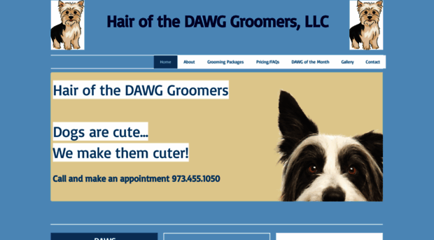 hairofthedawggroomers.com