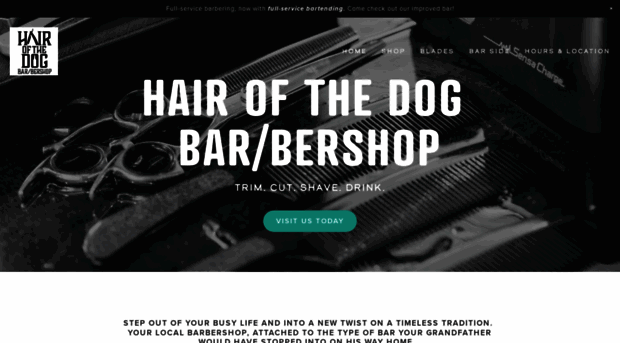 hairofthedogbarbershop.com