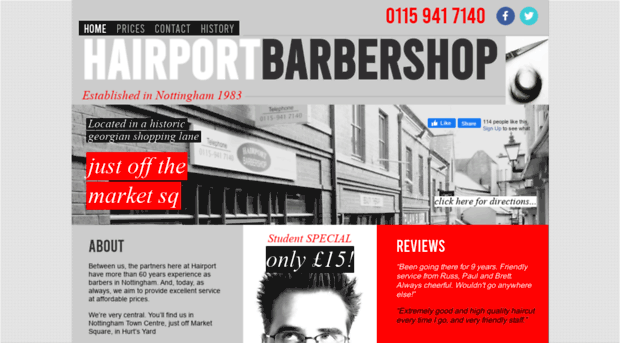 hairportbarbershop.co.uk