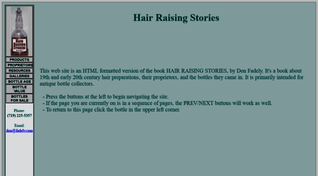 hairraisingstories.com