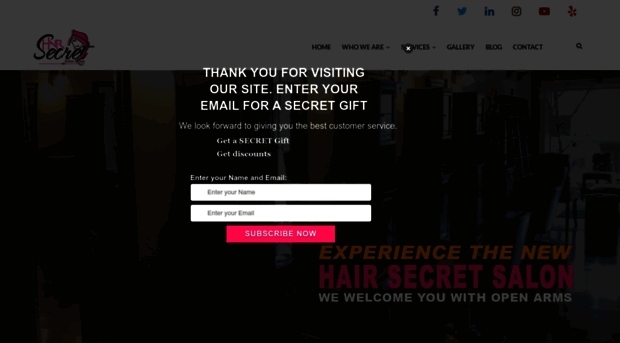 hairsecretsalon.com