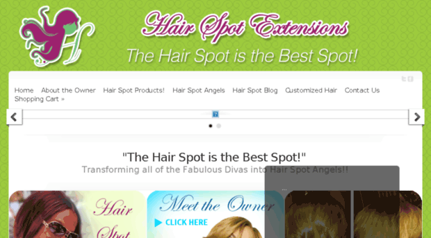 hairspotextensions.com