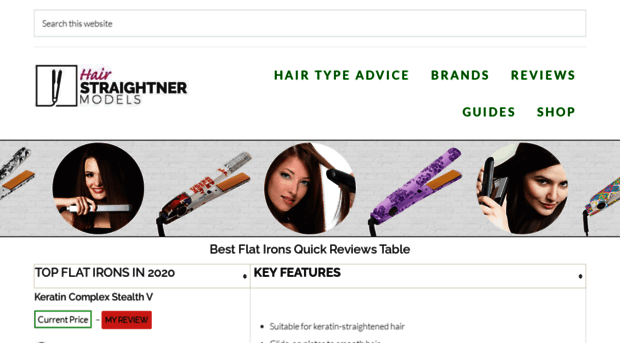 hairstraightenermodels.com