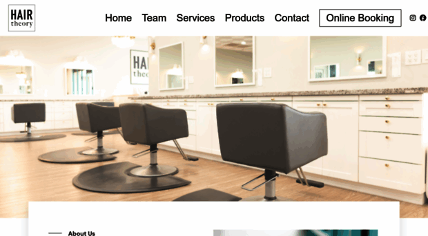 hairtheorysalon.com