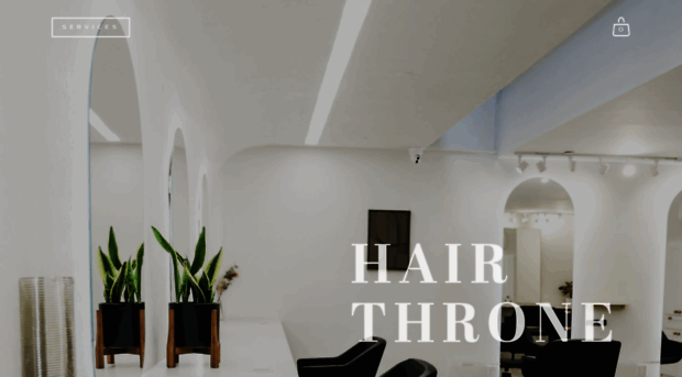 hairthronesalon.com