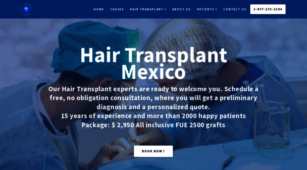 hairtransplantmexicos.com