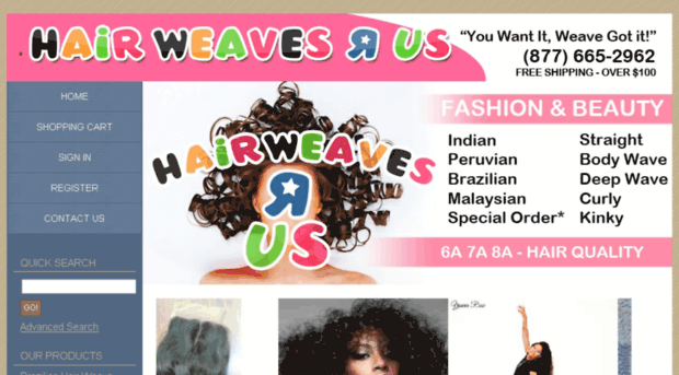 hairweavesrus.com