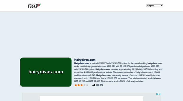 hairydivas.com.updowntoday.com