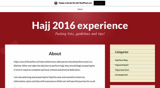 hajj2016experience.wordpress.com