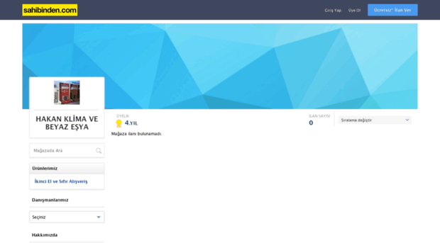 hakanklima.sahibinden.com
