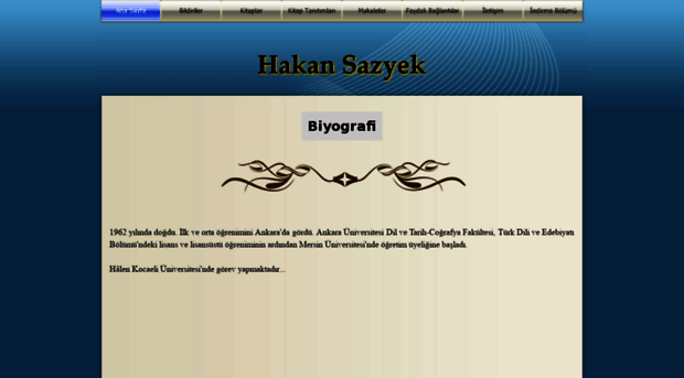 hakansazyek.com