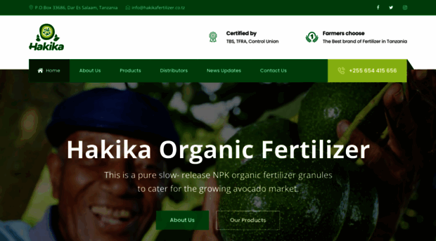hakikafertilizer.co.tz