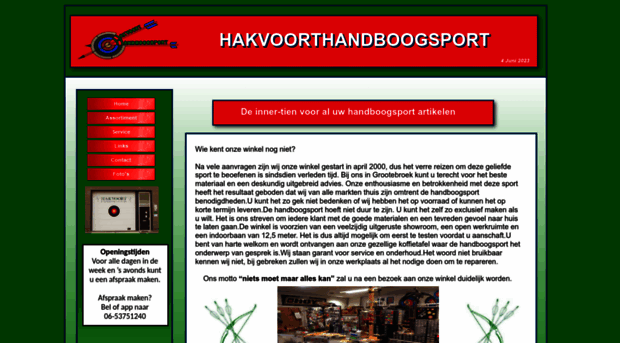hakvoorthandboogsport.nl