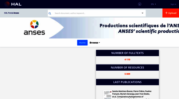 hal-anses.archives-ouvertes.fr