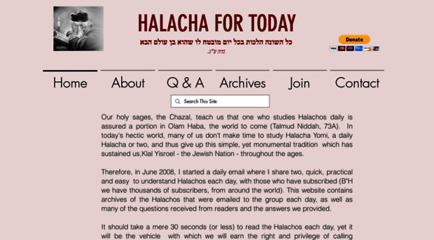 halachafortoday.com