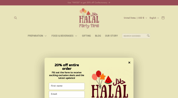 halalpartytime.com