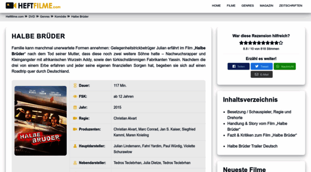 halbebrueder-film.de
