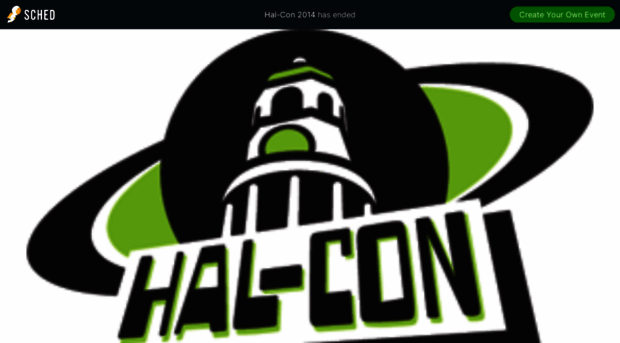 halcon2014.sched.org