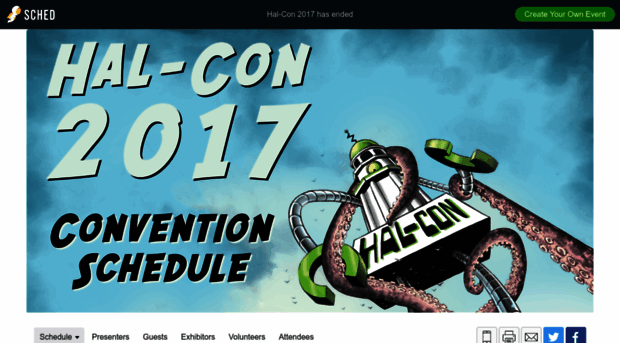 halcon2017.sched.com