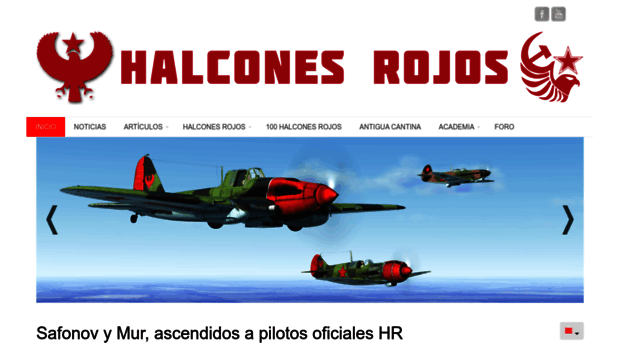 halconesrojos.com