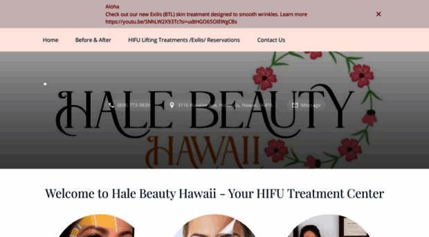 halebeautyhawaii.com