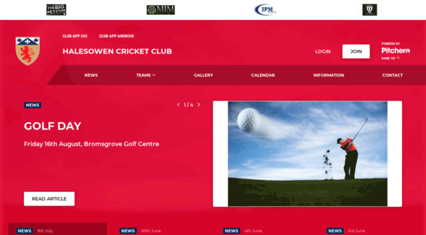 halesowencricketclub.co.uk