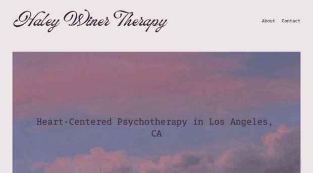 haleywinertherapy.com