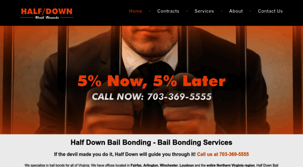 halfdownbailbonding.com