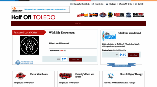 halfofftoledo.com