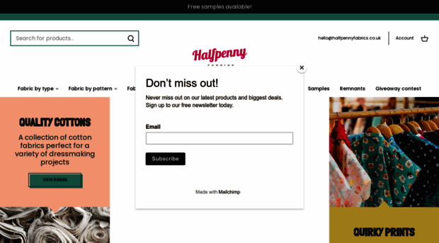 halfpennyfabrics.co.uk