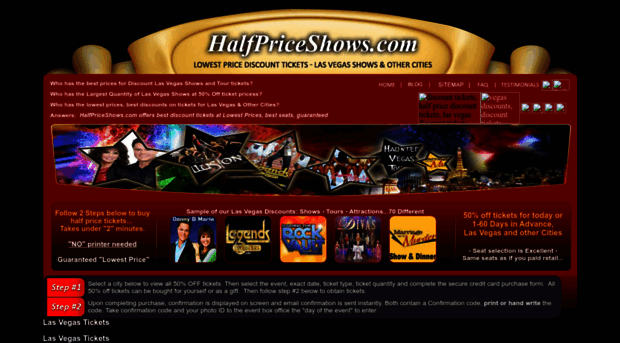 halfpriceshows.com