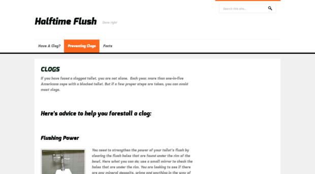 halftimeflush.com